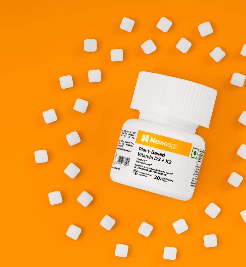 Newedge Plant based Vitamin D3+K2