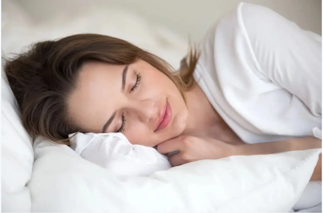 Girl sleeping peacefully